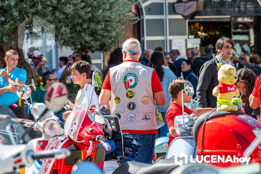 GALERÍA 2: XI Ruta Subbética en Vespa: Las fotos del paso por Cabra y la llegada a Lucena