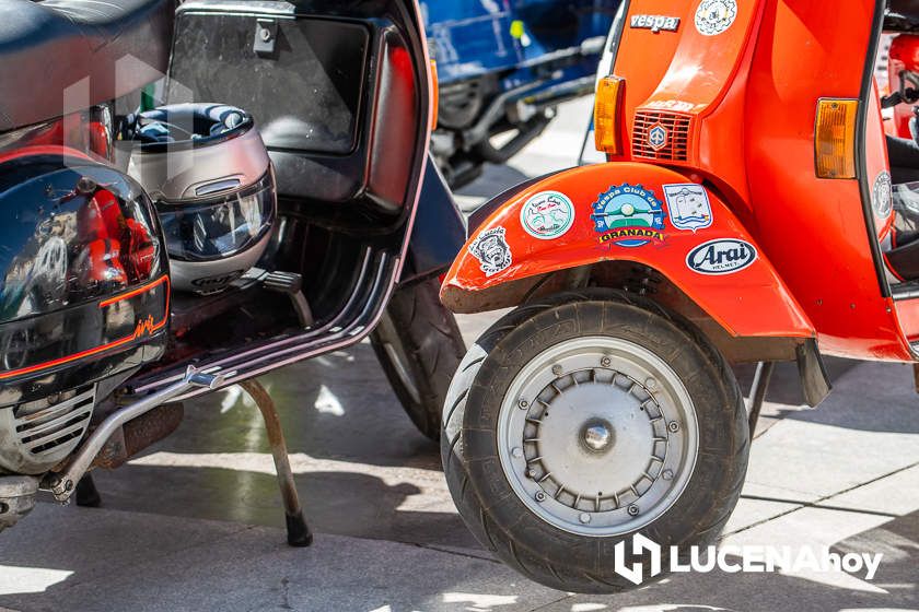 GALERÍA 2: XI Ruta Subbética en Vespa: Las fotos del paso por Cabra y la llegada a Lucena