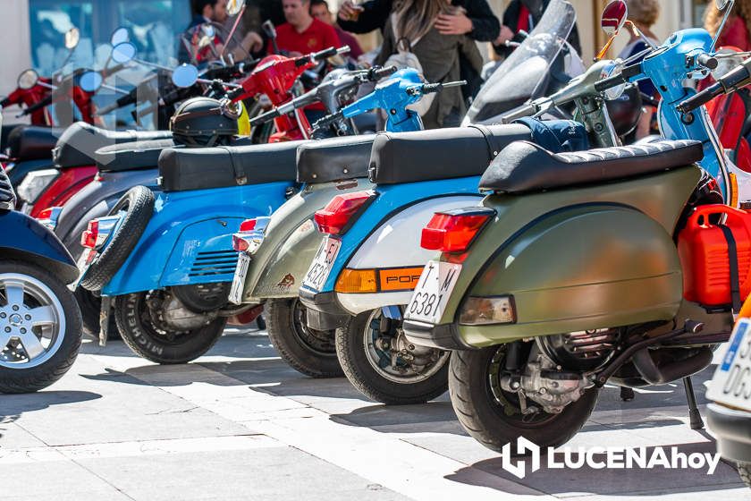 GALERÍA 2: XI Ruta Subbética en Vespa: Las fotos del paso por Cabra y la llegada a Lucena