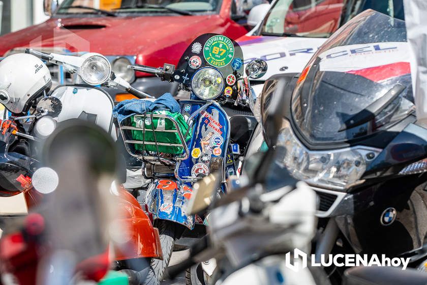 GALERÍA 2: XI Ruta Subbética en Vespa: Las fotos del paso por Cabra y la llegada a Lucena