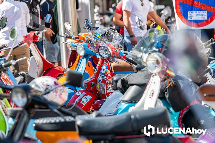 GALERÍA 2: XI Ruta Subbética en Vespa: Las fotos del paso por Cabra y la llegada a Lucena