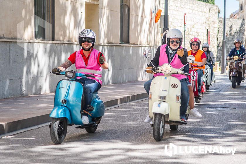 GALERÍA 2: XI Ruta Subbética en Vespa: Las fotos del paso por Cabra y la llegada a Lucena