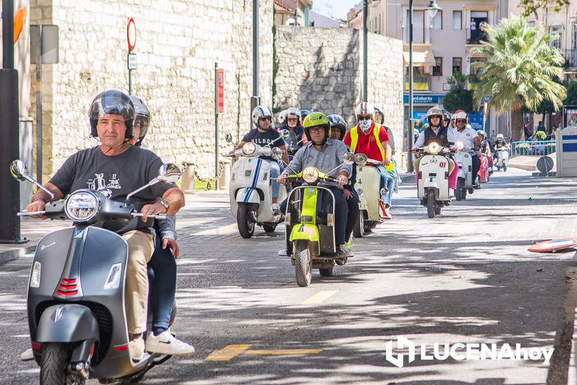 GALERÍA 2: XI Ruta Subbética en Vespa: Las fotos del paso por Cabra y la llegada a Lucena