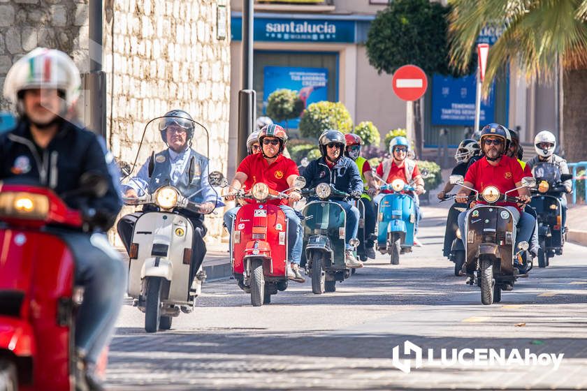 GALERÍA 2: XI Ruta Subbética en Vespa: Las fotos del paso por Cabra y la llegada a Lucena