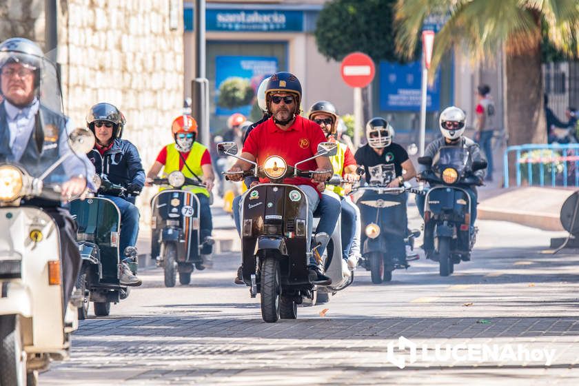 GALERÍA 2: XI Ruta Subbética en Vespa: Las fotos del paso por Cabra y la llegada a Lucena