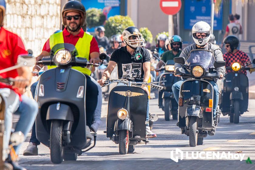 GALERÍA 2: XI Ruta Subbética en Vespa: Las fotos del paso por Cabra y la llegada a Lucena