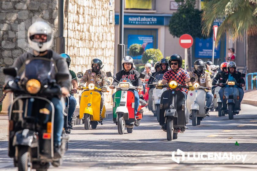 GALERÍA 2: XI Ruta Subbética en Vespa: Las fotos del paso por Cabra y la llegada a Lucena