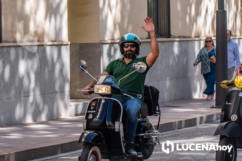 GALERÍA 2: XI Ruta Subbética en Vespa: Las fotos del paso por Cabra y la llegada a Lucena