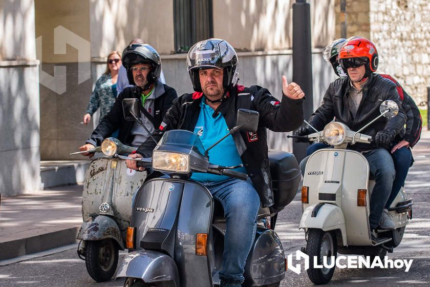 GALERÍA 2: XI Ruta Subbética en Vespa: Las fotos del paso por Cabra y la llegada a Lucena