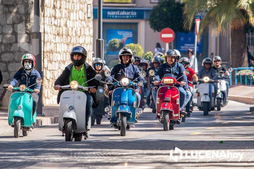 GALERÍA 2: XI Ruta Subbética en Vespa: Las fotos del paso por Cabra y la llegada a Lucena