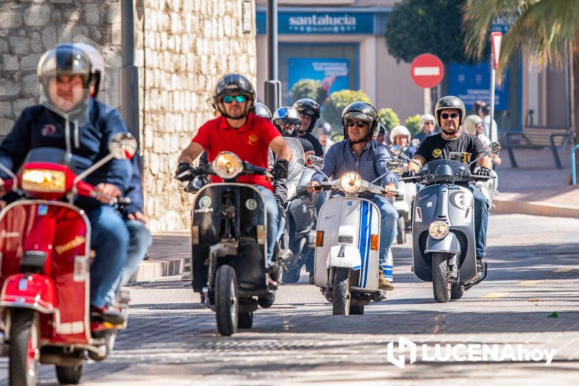 GALERÍA 2: XI Ruta Subbética en Vespa: Las fotos del paso por Cabra y la llegada a Lucena