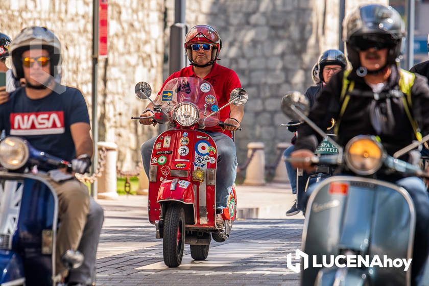 GALERÍA 2: XI Ruta Subbética en Vespa: Las fotos del paso por Cabra y la llegada a Lucena