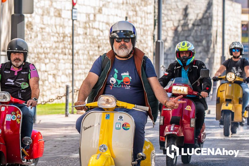 GALERÍA 2: XI Ruta Subbética en Vespa: Las fotos del paso por Cabra y la llegada a Lucena