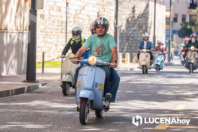 GALERÍA 2: XI Ruta Subbética en Vespa: Las fotos del paso por Cabra y la llegada a Lucena