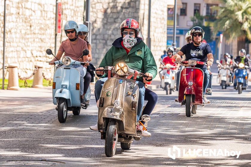 GALERÍA 2: XI Ruta Subbética en Vespa: Las fotos del paso por Cabra y la llegada a Lucena