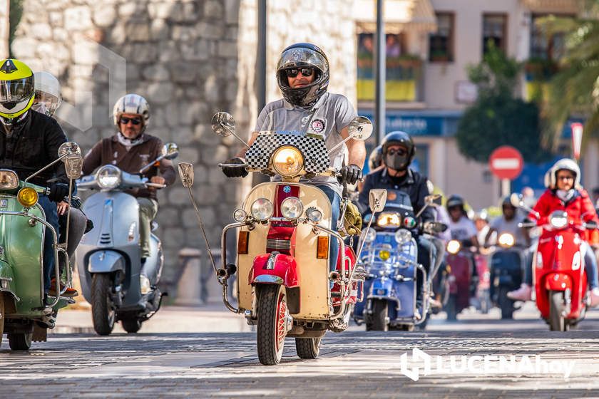 GALERÍA 2: XI Ruta Subbética en Vespa: Las fotos del paso por Cabra y la llegada a Lucena