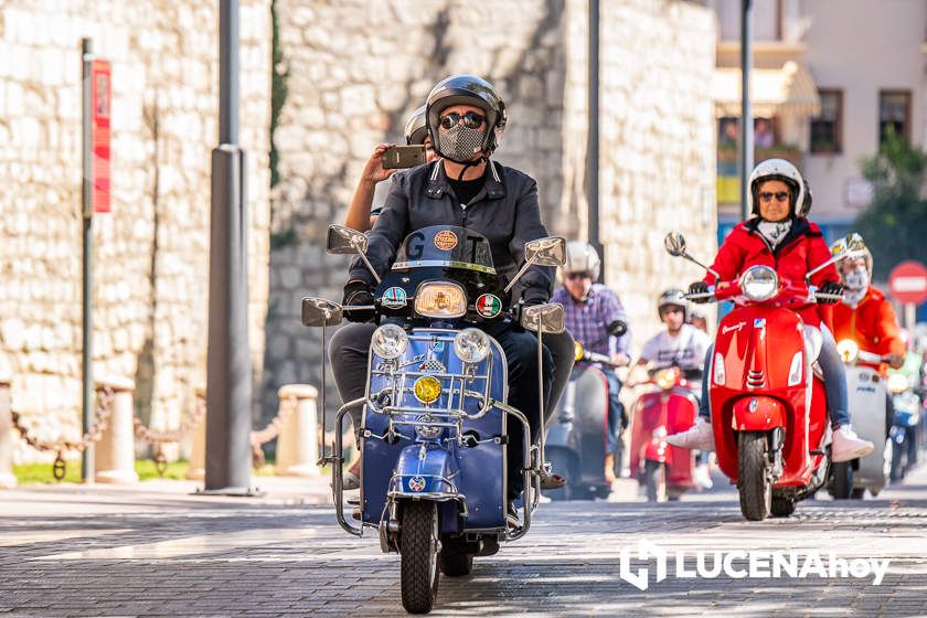 GALERÍA 2: XI Ruta Subbética en Vespa: Las fotos del paso por Cabra y la llegada a Lucena