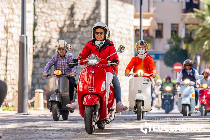 GALERÍA 2: XI Ruta Subbética en Vespa: Las fotos del paso por Cabra y la llegada a Lucena