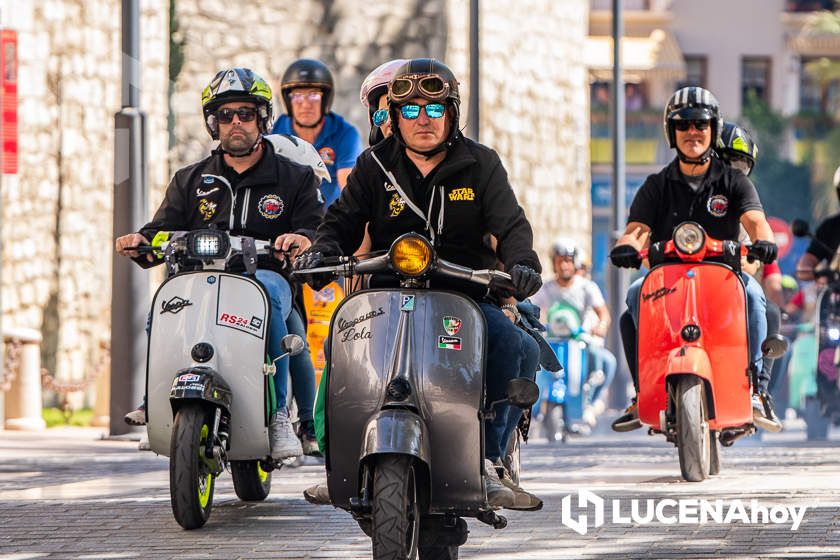 GALERÍA 2: XI Ruta Subbética en Vespa: Las fotos del paso por Cabra y la llegada a Lucena