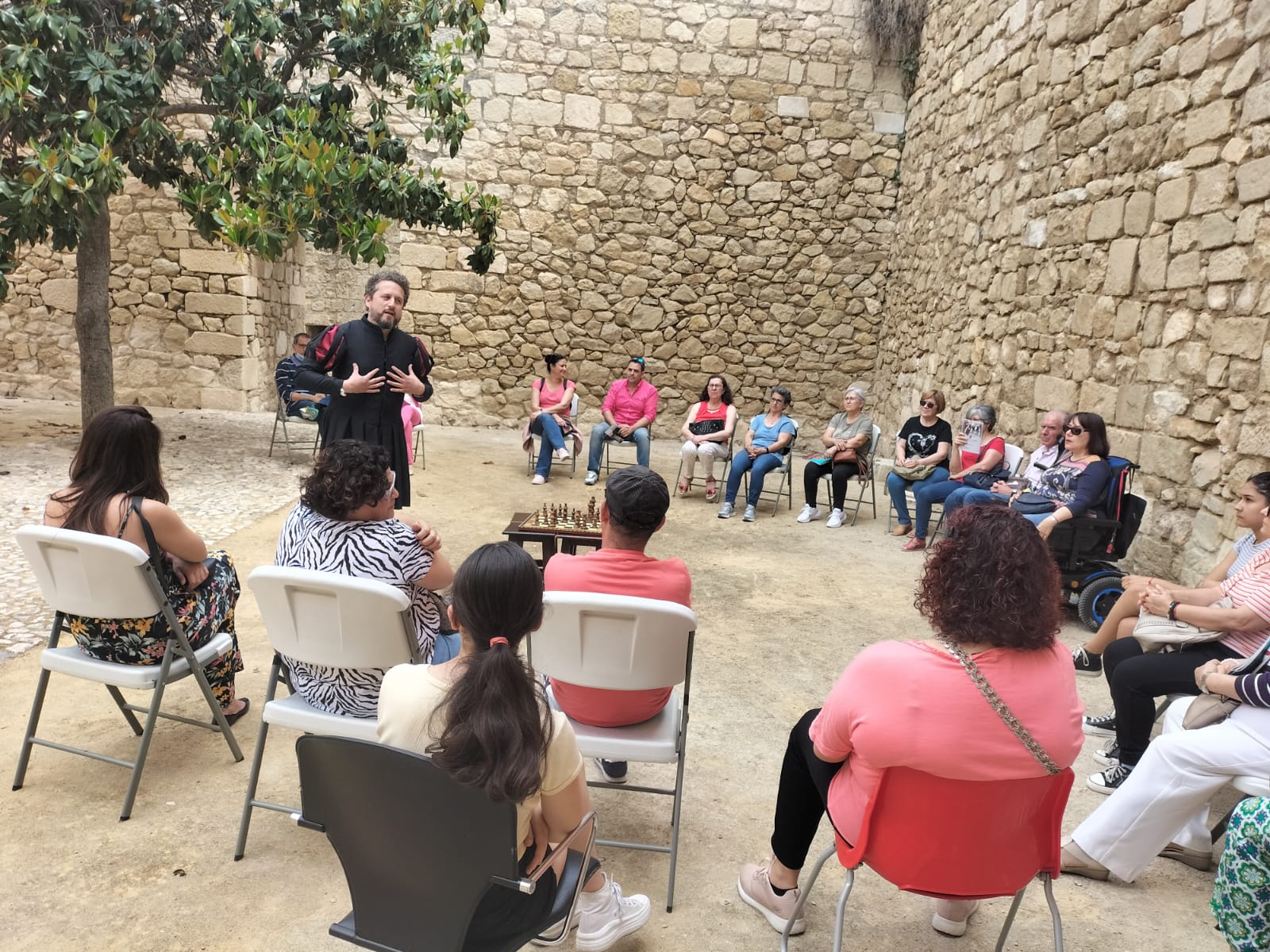 La Batalla de Lucena. Ajedrez