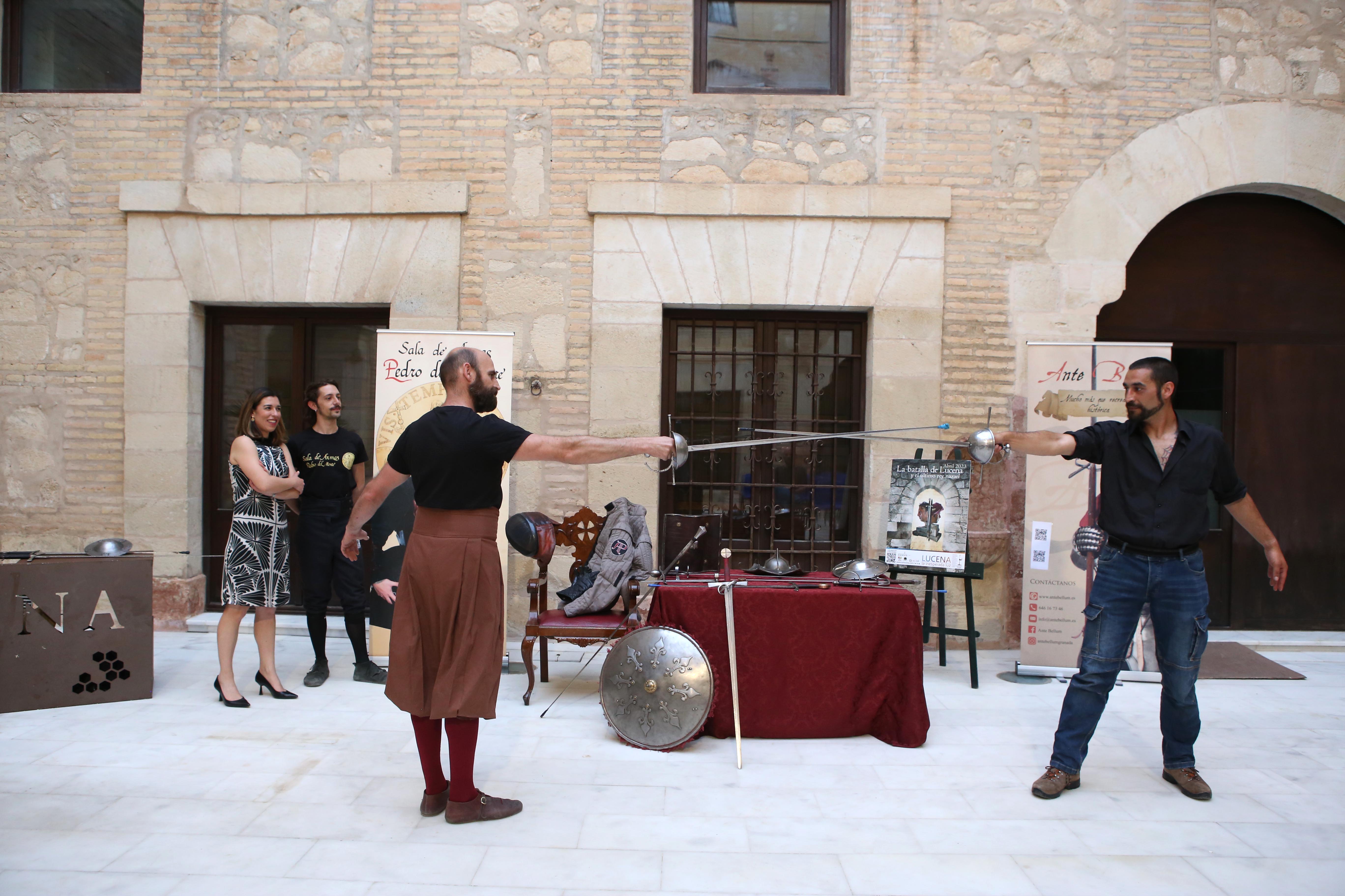 La Batalla de Lucena. Taller Esgrima