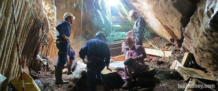  Concluye la campaña en la Cueva y Sima del Ángel con más de 800 restos humanos (fotos/vídeo) 