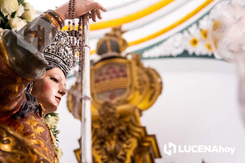 GALERÍA: Devoción y tradición: la procesión de la Virgen de la Aurora por las calles de su barrio