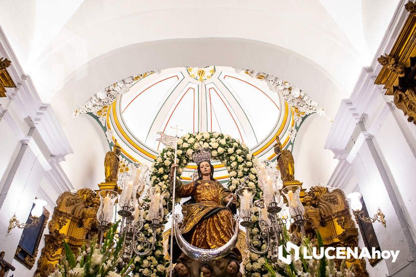 GALERÍA: Devoción y tradición: la procesión de la Virgen de la Aurora por las calles de su barrio