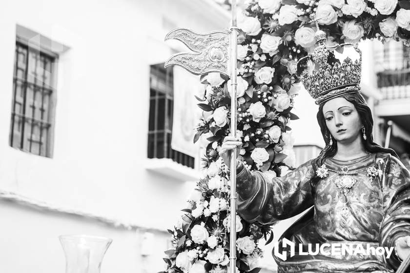 GALERÍA: Devoción y tradición: la procesión de la Virgen de la Aurora por las calles de su barrio