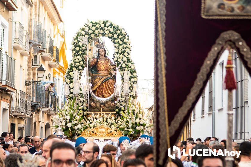 GALERÍA: Devoción y tradición: la procesión de la Virgen de la Aurora por las calles de su barrio