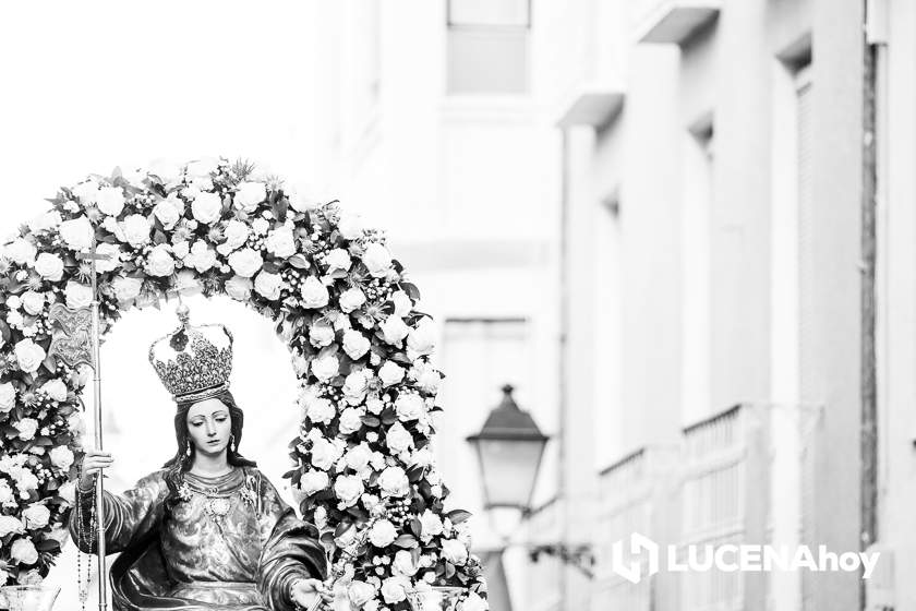 GALERÍA: Devoción y tradición: la procesión de la Virgen de la Aurora por las calles de su barrio