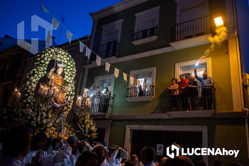 GALERÍA: Devoción y tradición: la procesión de la Virgen de la Aurora por las calles de su barrio