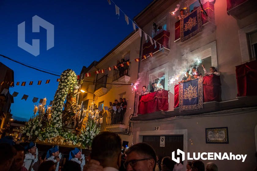 GALERÍA: Devoción y tradición: la procesión de la Virgen de la Aurora por las calles de su barrio