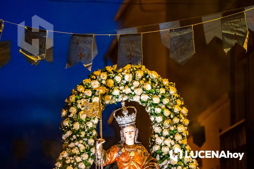 GALERÍA: Devoción y tradición: la procesión de la Virgen de la Aurora por las calles de su barrio