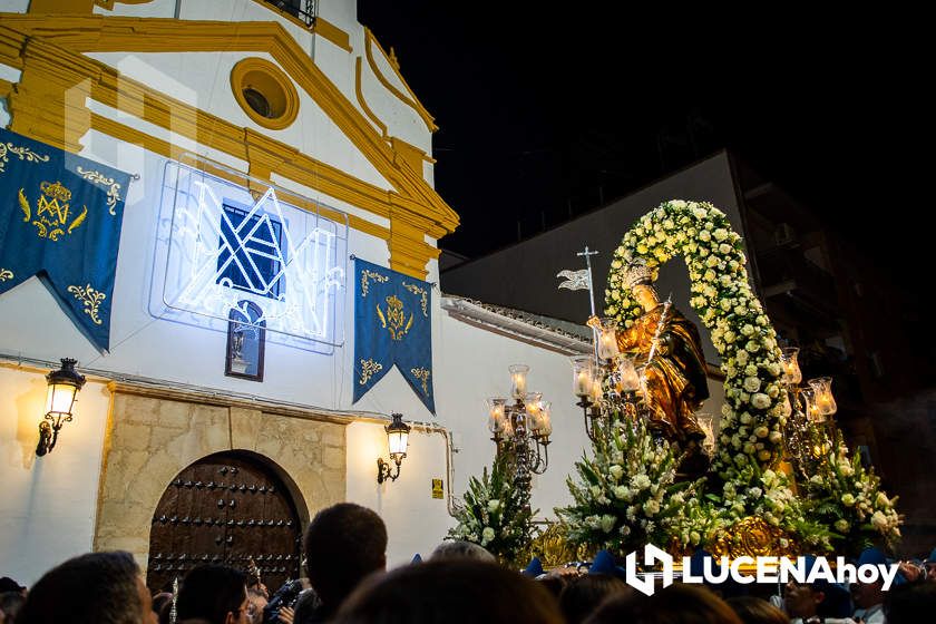 GALERÍA: Devoción y tradición: la procesión de la Virgen de la Aurora por las calles de su barrio