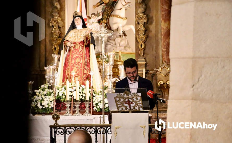 GALERÍA: Antonio Ruiz Granados abre con su pregón los cultos en honor a Santa Teresa de Jesús