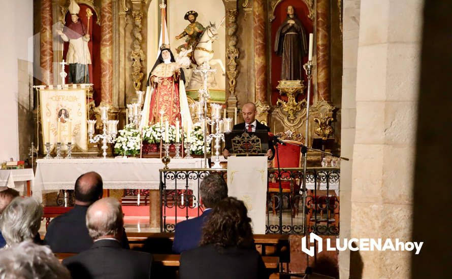 GALERÍA: Antonio Ruiz Granados abre con su pregón los cultos en honor a Santa Teresa de Jesús