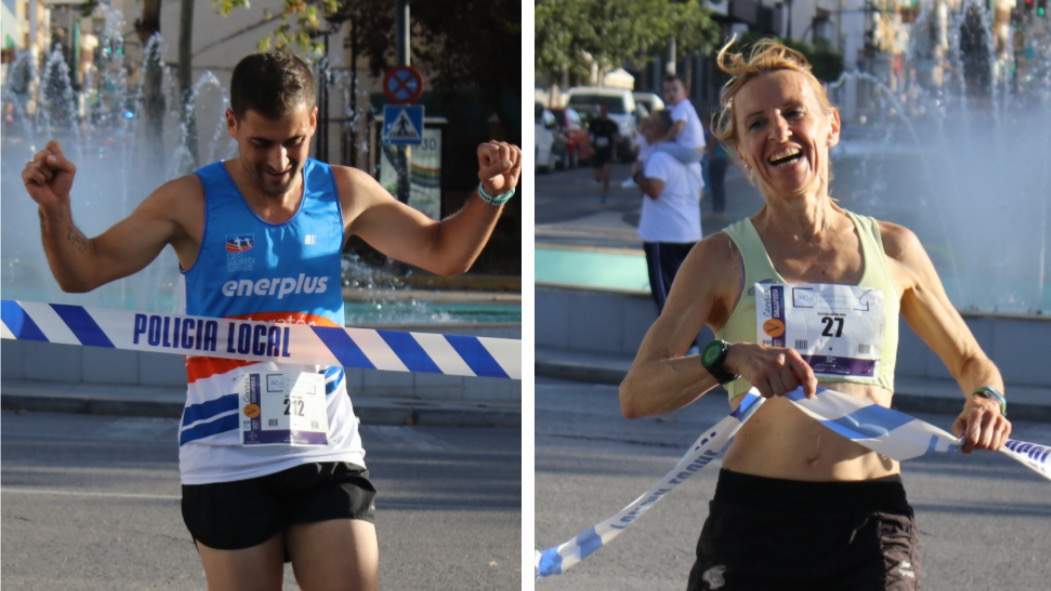  Alberto Gómez y Sigrid Averland, ganadores de la V Carrera Nazarena 