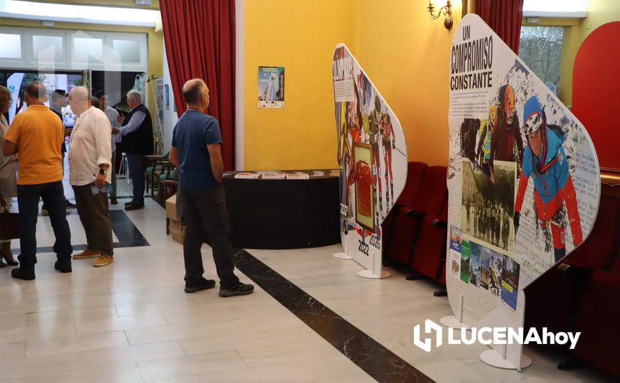 GALERÍA: Comienzan las V Jornadas Montaña y Cultura "Ciudad de Lucena"con la inauguración de la exposición «Un siglo de montañismo federado 1922-2022»