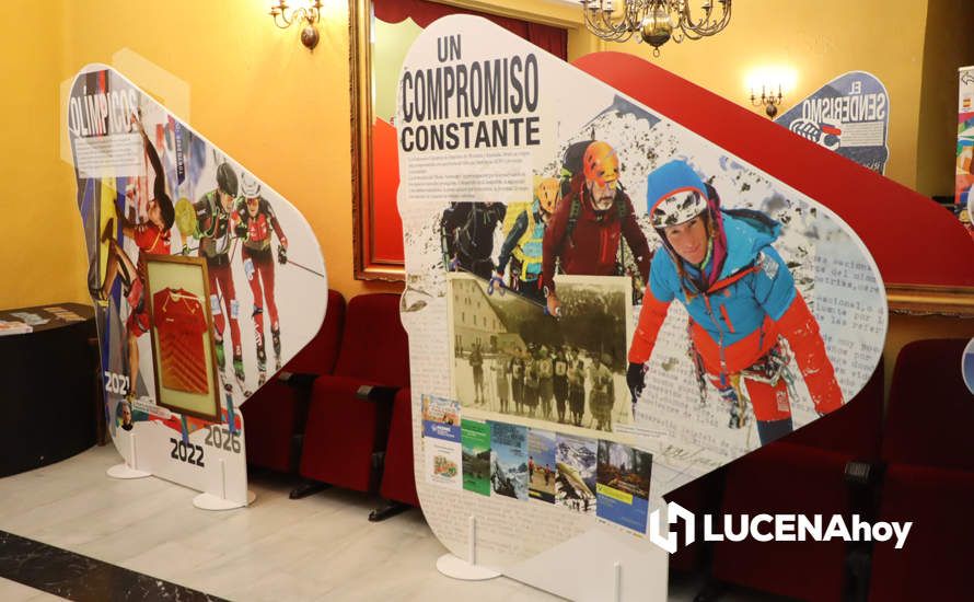 GALERÍA: Comienzan las V Jornadas Montaña y Cultura "Ciudad de Lucena"con la inauguración de la exposición «Un siglo de montañismo federado 1922-2022»