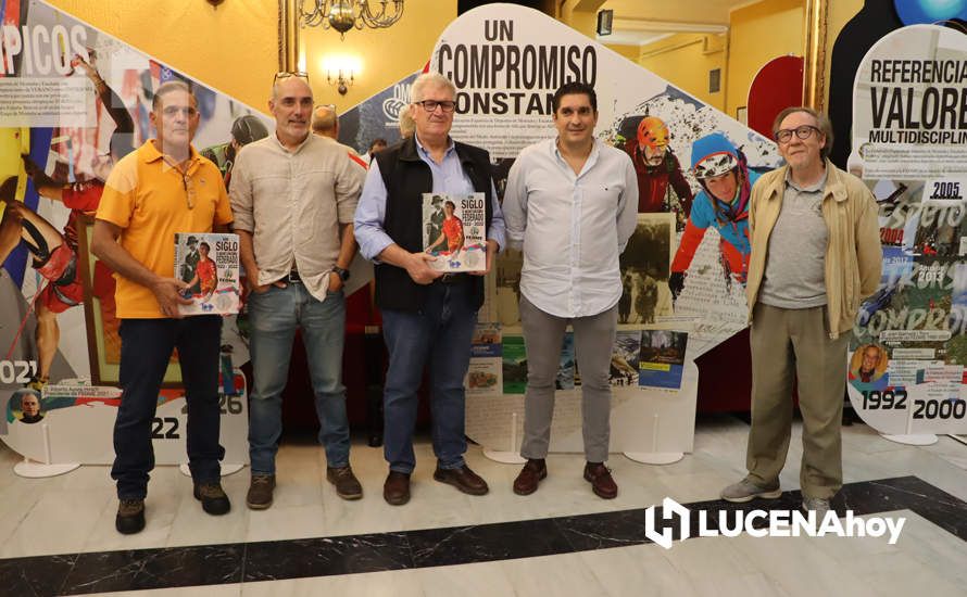 GALERÍA: Comienzan las V Jornadas Montaña y Cultura "Ciudad de Lucena"con la inauguración de la exposición «Un siglo de montañismo federado 1922-2022»