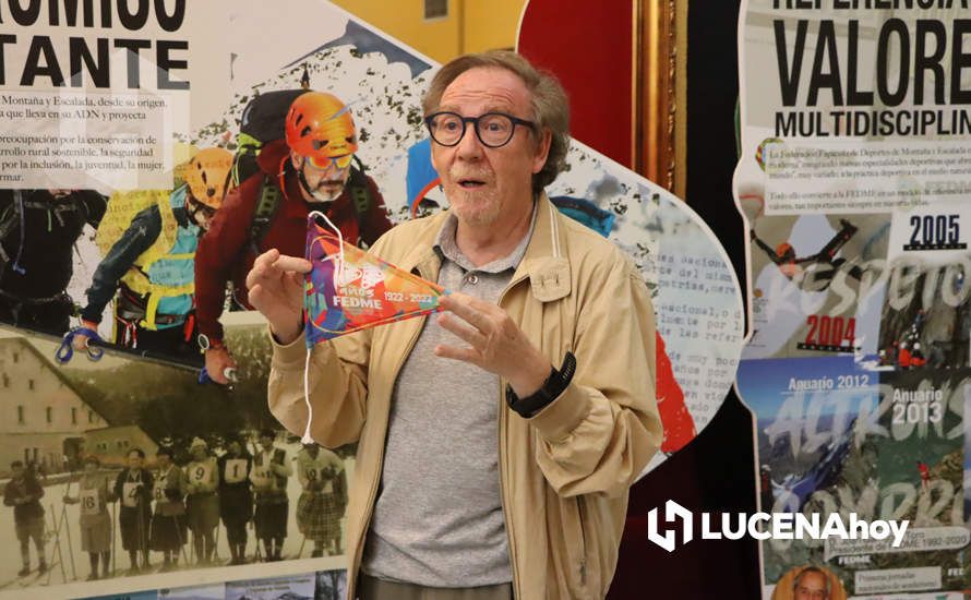 GALERÍA: Comienzan las V Jornadas Montaña y Cultura "Ciudad de Lucena"con la inauguración de la exposición «Un siglo de montañismo federado 1922-2022»