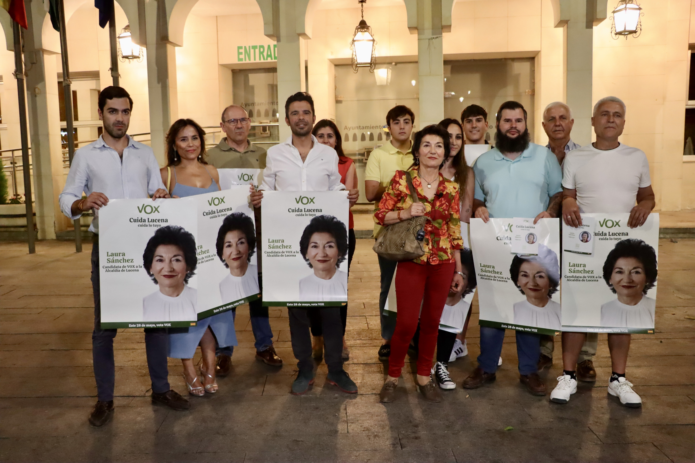 Inicio de la campaña electoral en Lucena