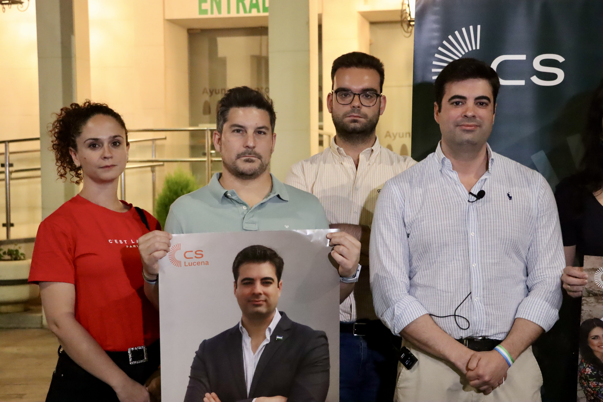 Inicio de la campaña electoral en Lucena