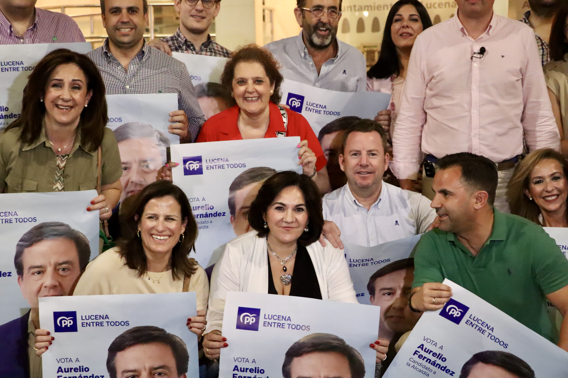 Inicio de la campaña electoral en Lucena