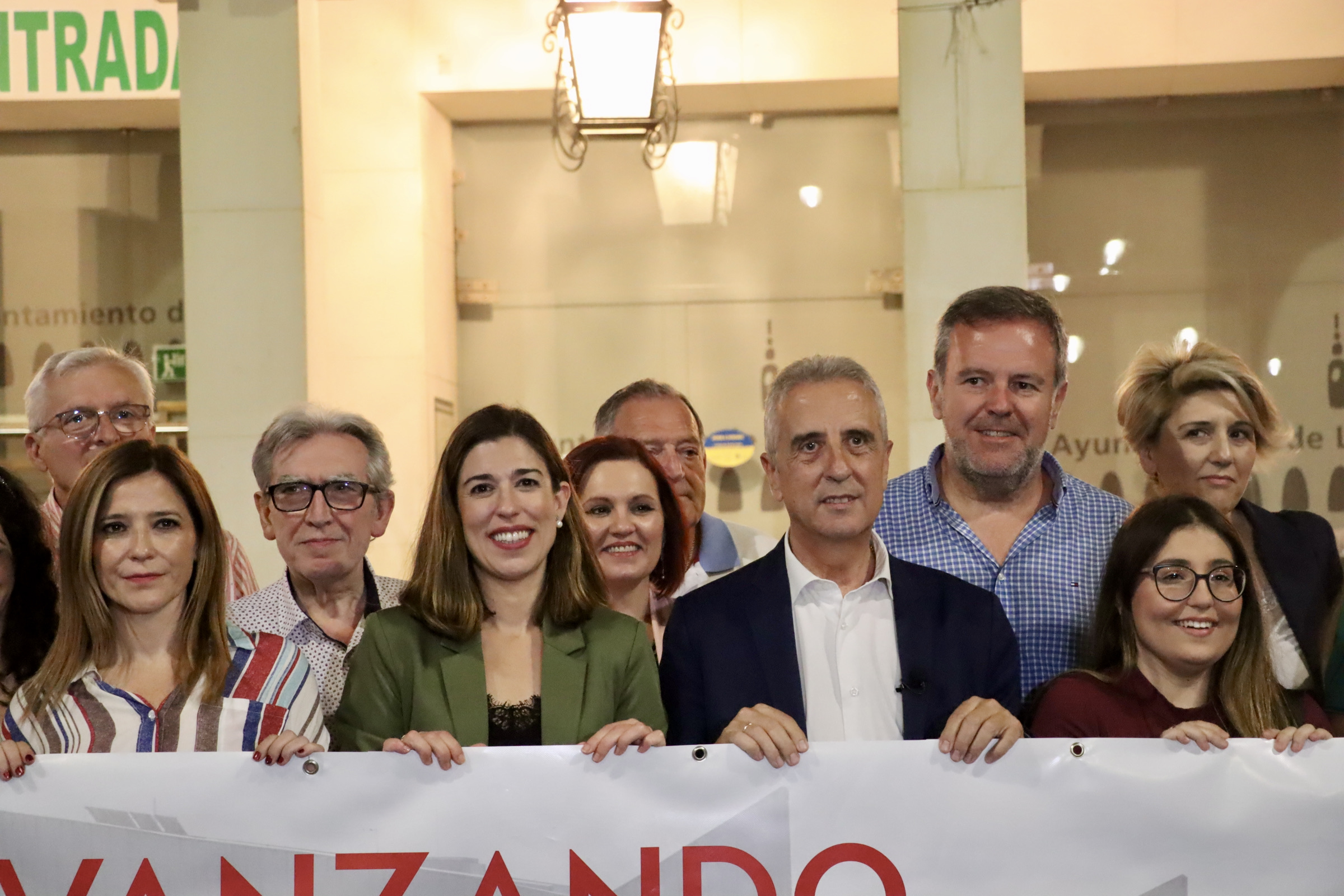Inicio de la campaña electoral en Lucena