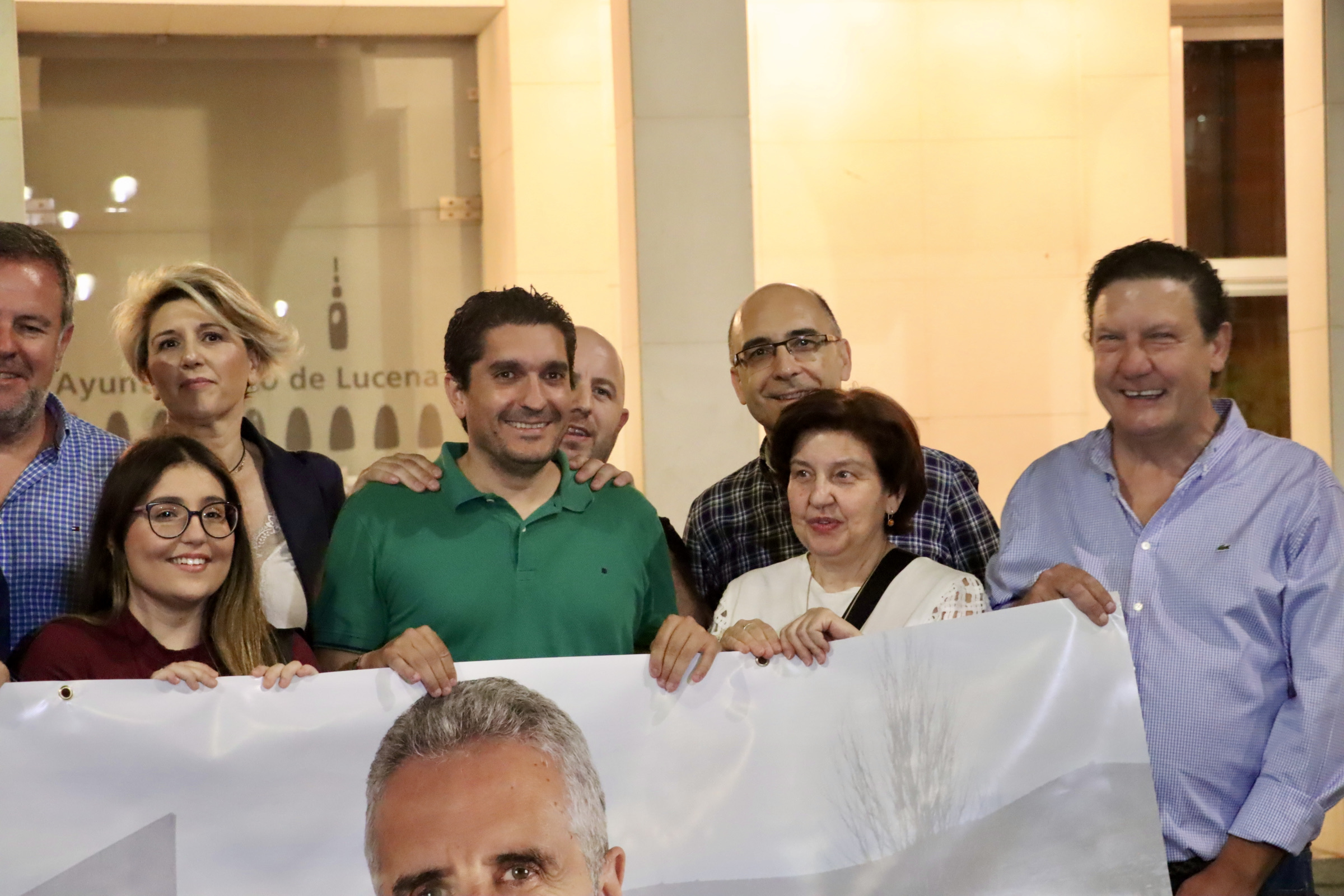 Inicio de la campaña electoral en Lucena