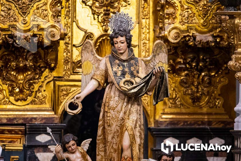 GALERÍA: La iglesia de San Juan Bautista acoge un año más la tradicional misa y reparto de las "rosquillas" de San Rafael GALERÍA: La iglesia de San Juan Bautista acoge un año más la tradicional misa y reparto de las "rosquillas" de San Rafael