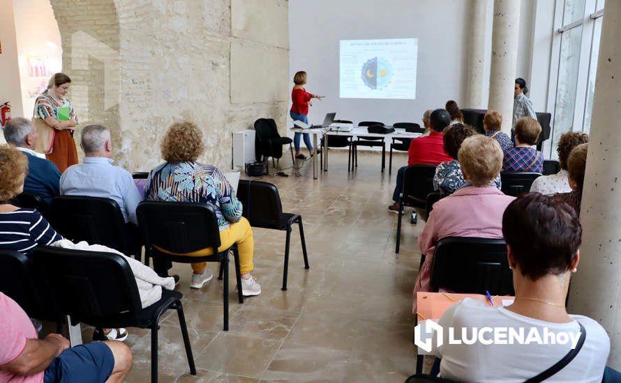 GALERÍA/VÍDEO: 80 mayores de Lucena y las pedanías de Jauja y Las Navas participan en el encuentro "Seguimos activos"