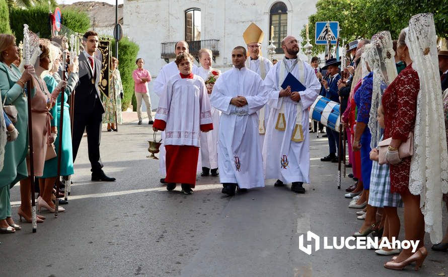 GALERÍA: El traslado del Simpecado y la Santa Misa Pontifical conmemoran el 50 Aniversario Fundacional de la Hermandad del Rocío de Lucena